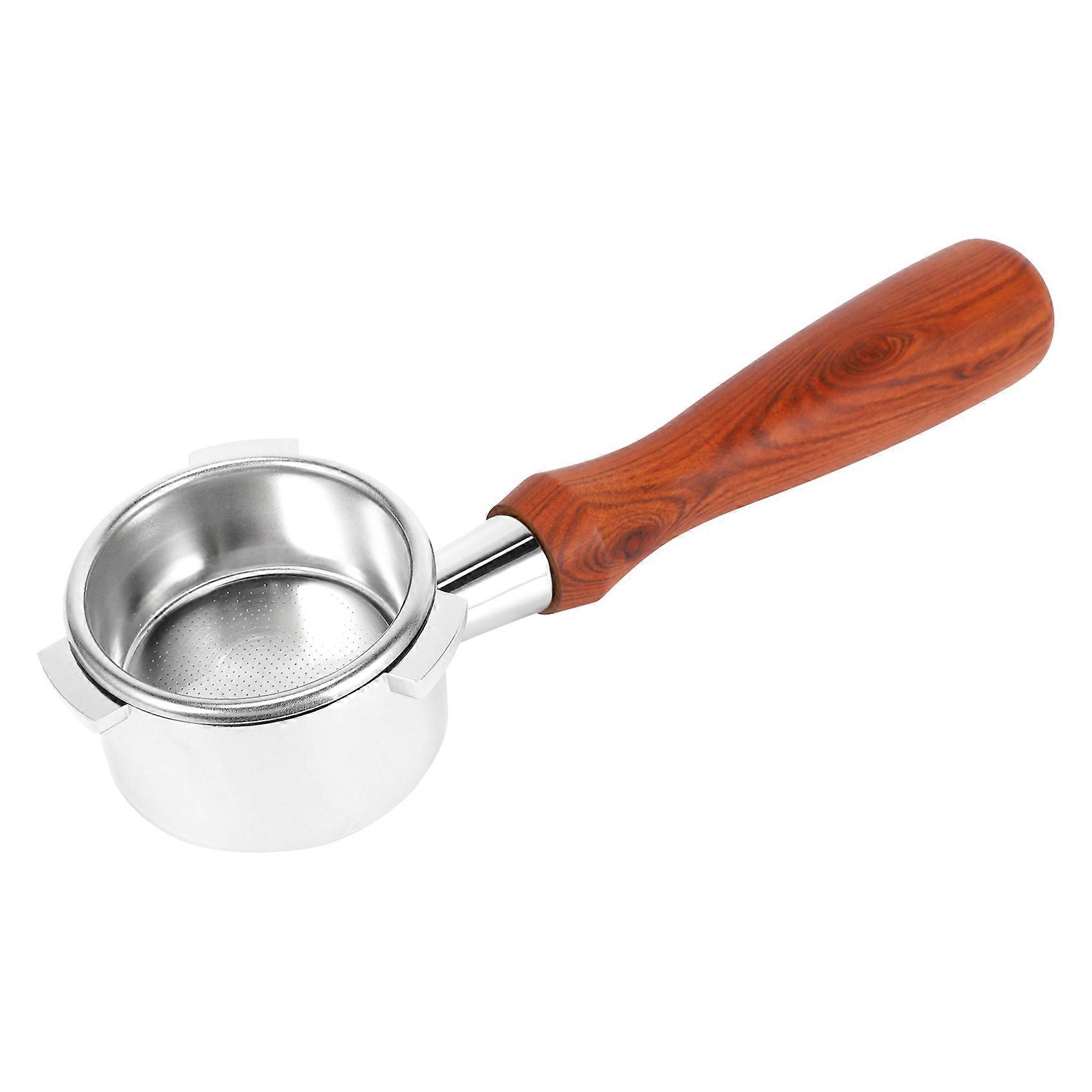 Bottomless Portafilter 54mm for Barista Series and Espresso Machines, Portafilter with Filter Baske