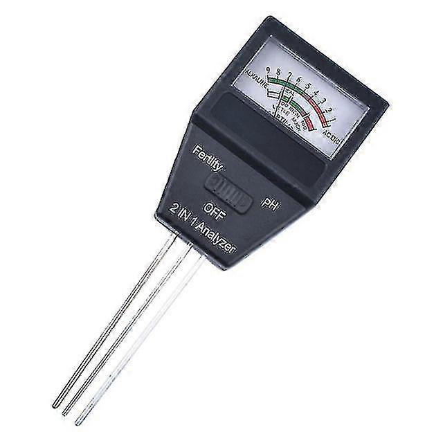 Ph Value Fertility Soil Analyzer Two-in-one Garden Soil Ph Temperature Analyzer Tester