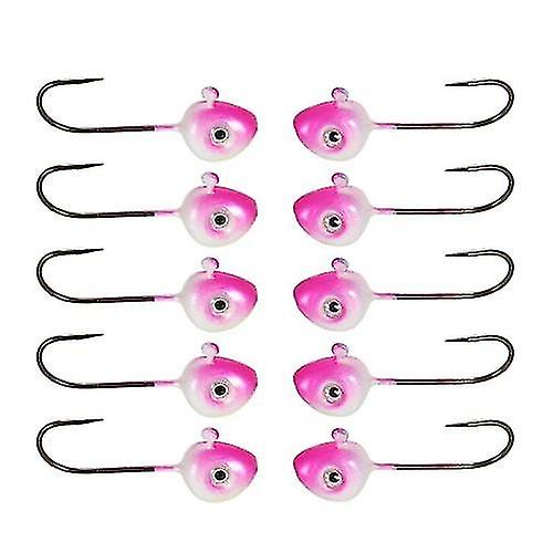 Fishing Hooks 2*10 Pcs Fishing Hooks Jig Head Lure Simulation Bait Fishhook Barbed Single Hook Fishing Tool Tackle 0.5g/1g/2g/3g/4g/5g