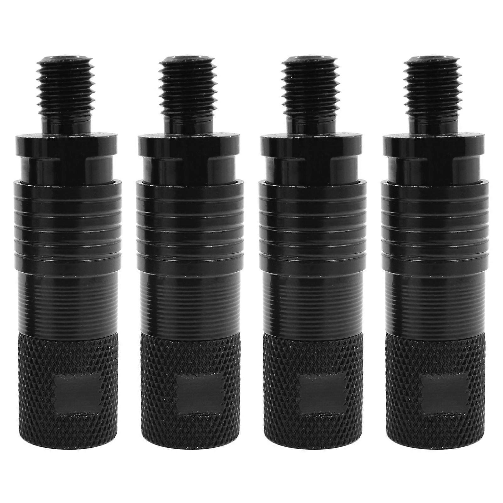 4pcs Fishing Rod Pod Connector Quick Release Bite Alarm Fishing Bank Stick Support Hold Connector