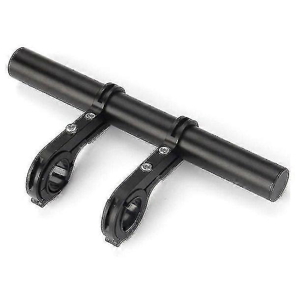 Bicycle Handlebar Extender with Lamp Flashlight Bracket Clip
