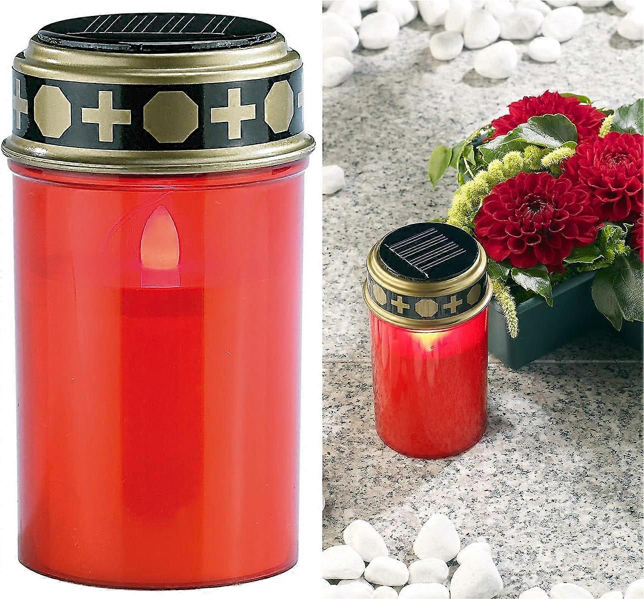 LED-Solar-Grablaterne mit Lichtsensor, 2024 Ping