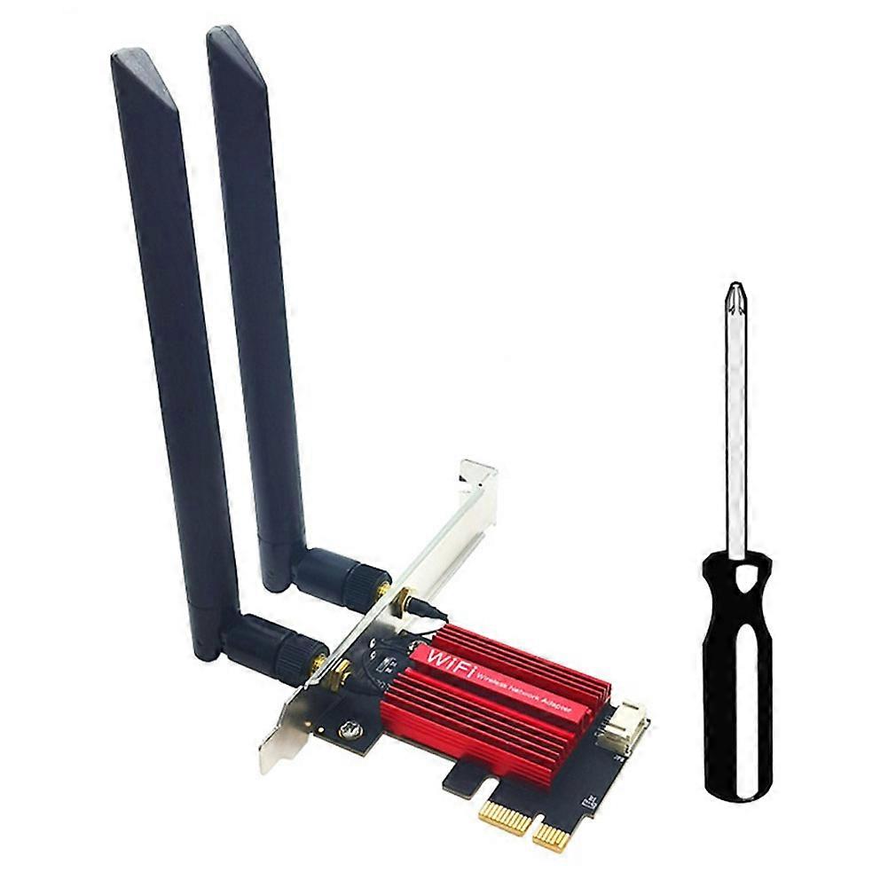 WiFi 7 BE200 Pro Pcie Wireless Network Adapter BT5.4 Tri Band 2.4G/5G/6GHz Wireless BE200 WiFi Card