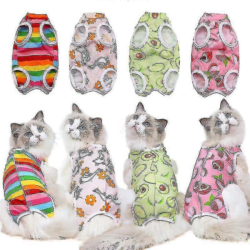 Cat Sterilization Clothes After Surgery Fruit Series Four Seasons Pet Clothes