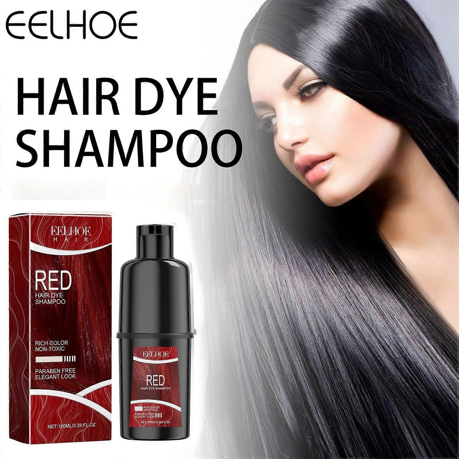 Shampooing colorant pour cheveux, phytocare, coloration longue durée, 100 ml