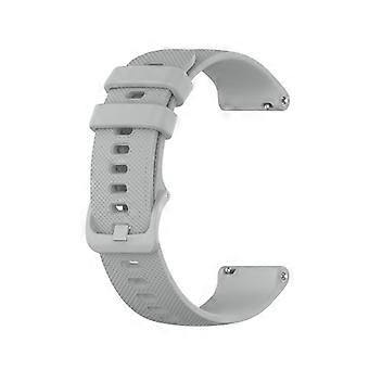 For Garmin Vivoactive 3 Music Small Lattice Silicone Watch Band