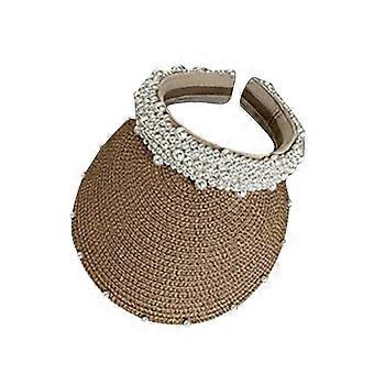 Woman's Summer Sunhat Sun Protection Knitting Collapsible Fashion Casual Hat