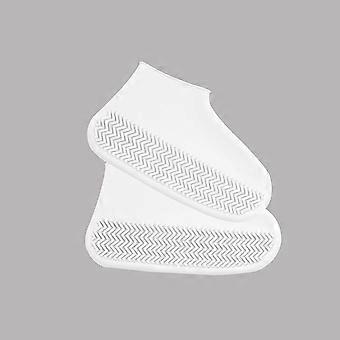 Vandtæt silikone sko cover genanvendelige skridsikker gummi regnsko cover Unisex sko beskyttere Udendørs