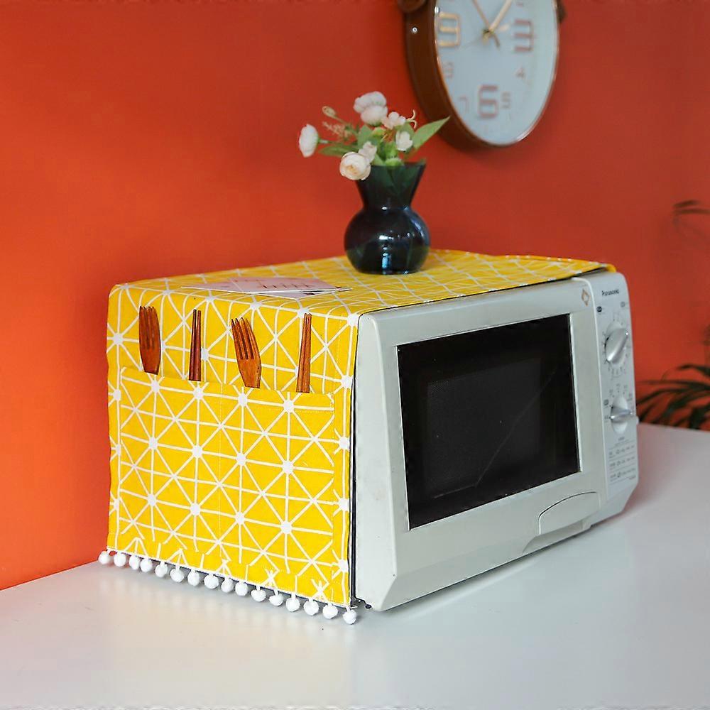 Cotton Microwave Oven Cover Dustproof Toaster