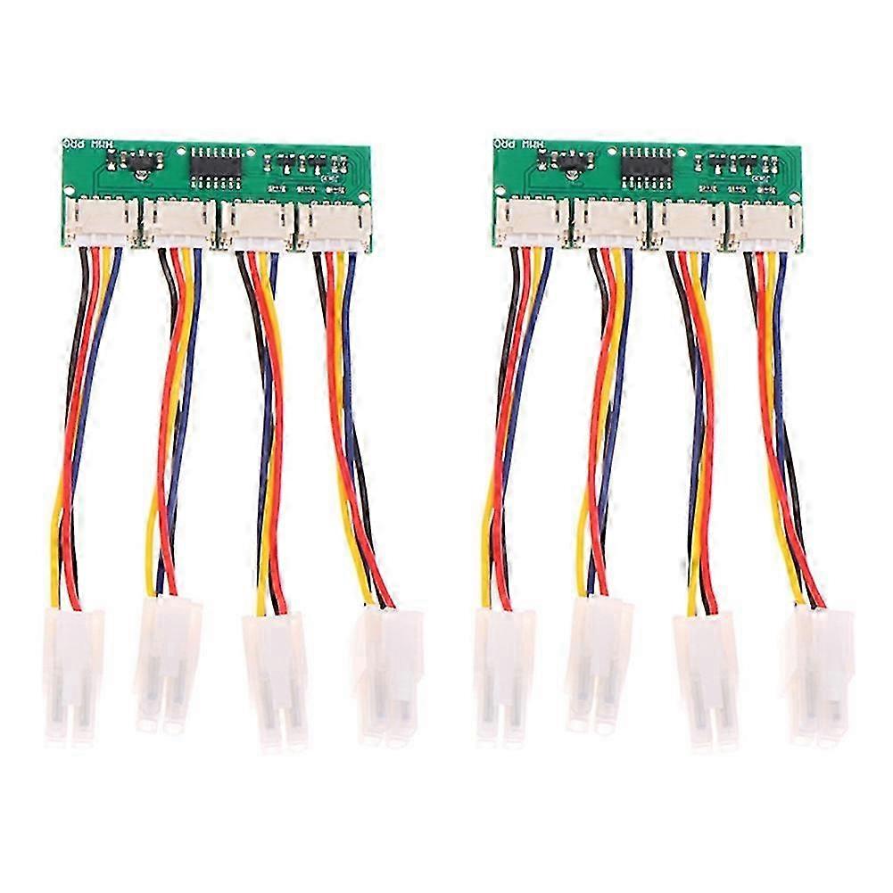 Simulatore di ventola quadrata a 4 pin 4 in 1 S21 Fan Spoofer da 12 V per Bitmain Antminer Modulo simulatore di velocità della ventola