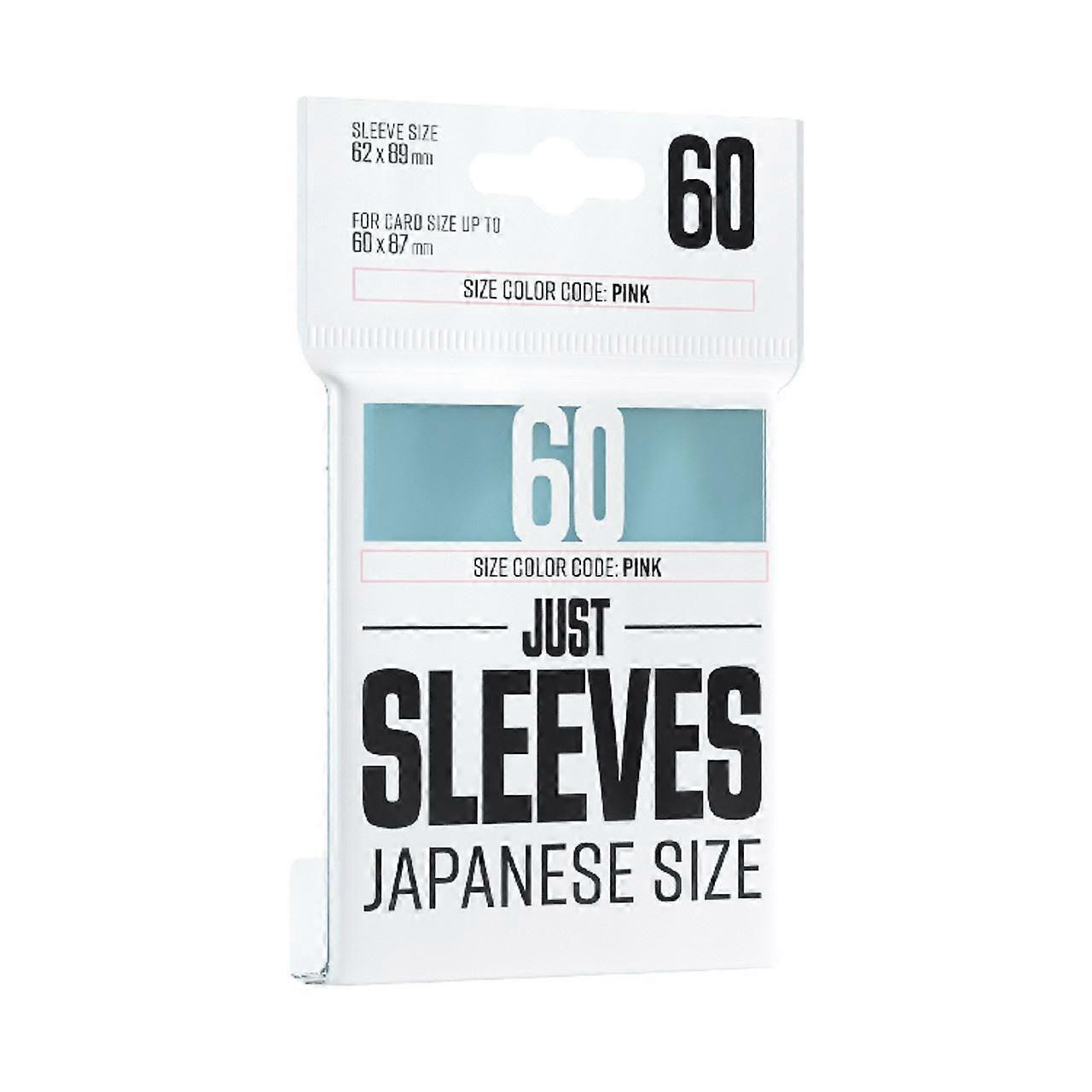 Gamegenic Just Sleeves Japanese Size Clear (60ct)
