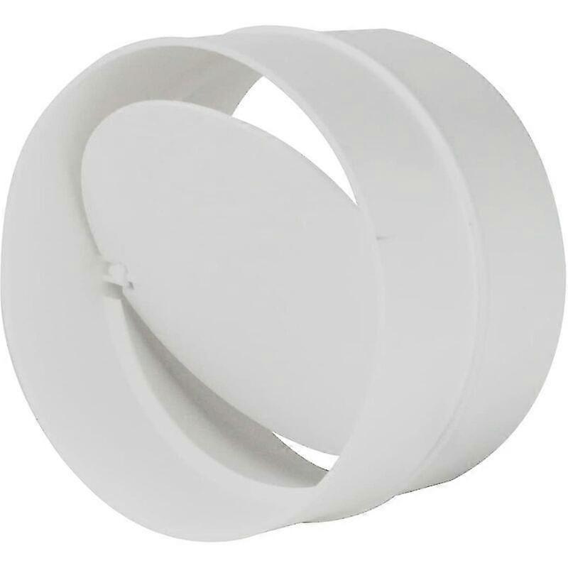 100mm Non Return Pipe Link Pvc White Round Grid