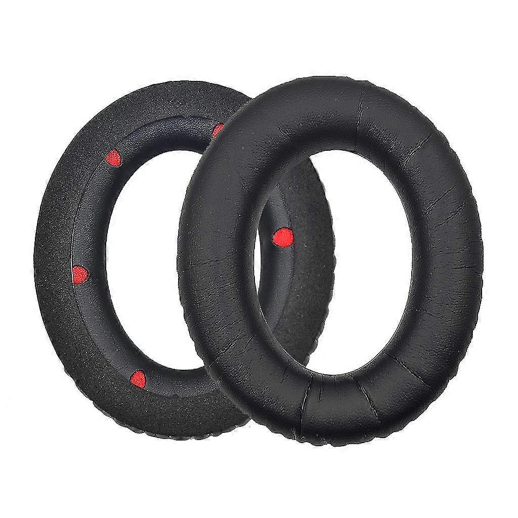 1pair Black Replacement Soft Foam Earpads Ear Cover Cushion For Hyperx Cloud Revolver S Headphones Headset