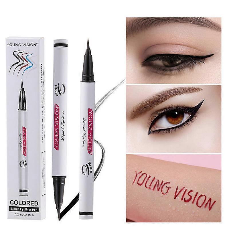 EVAGO 3PCS/5PCS Eyeliner Set, 5 Colors Liquid Eyeliner, Matte Eyeliner Set Professional Eye Shadow Set Colorful Eyeliner, Long Lasting, Waterproof