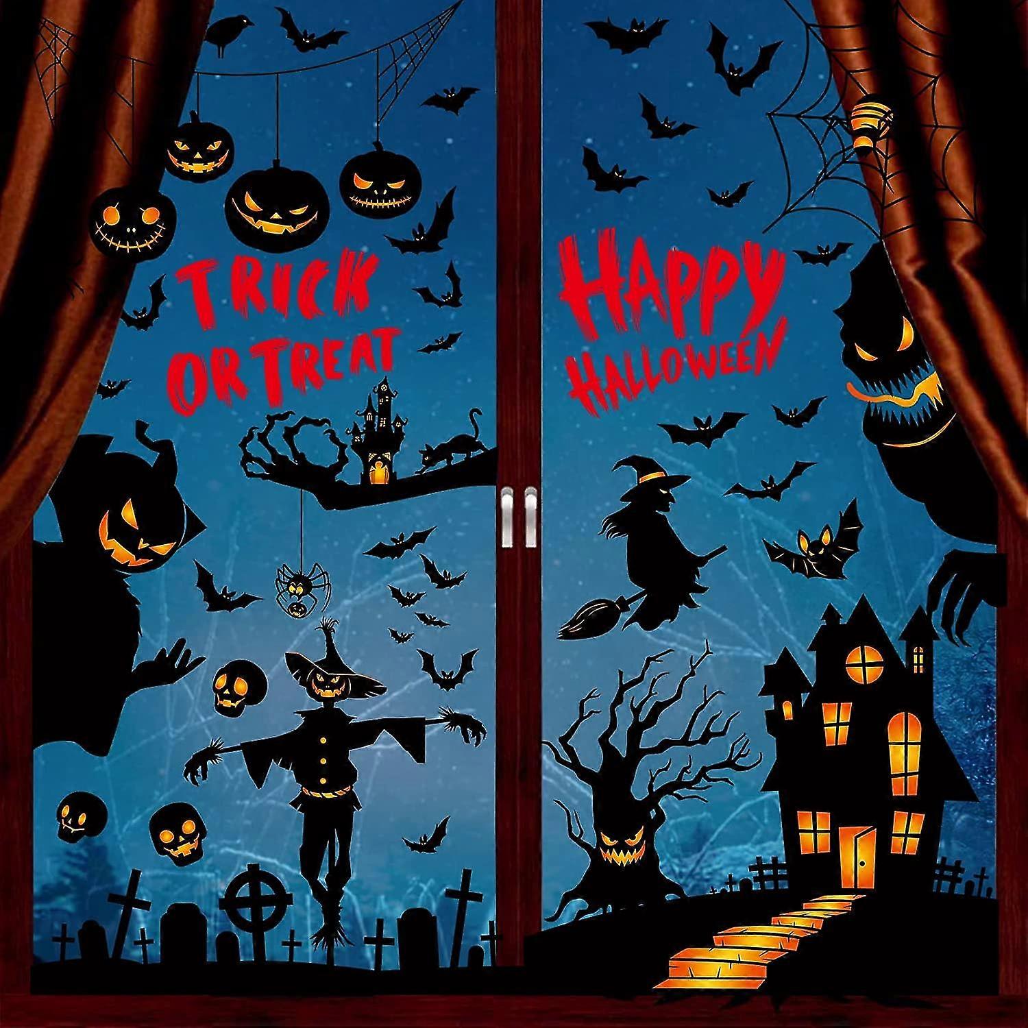 Halloween Window Clings