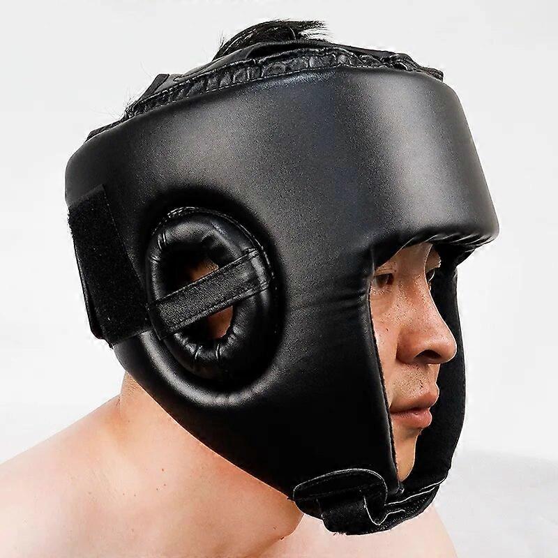 Muay Thai πυγμαχία κράνος Προστασία κεφαλής στην καταπολέμηση Άνεση Sanda Εκπαίδευση Προστασία κεφαλής Αυτί Αναστατωμένος