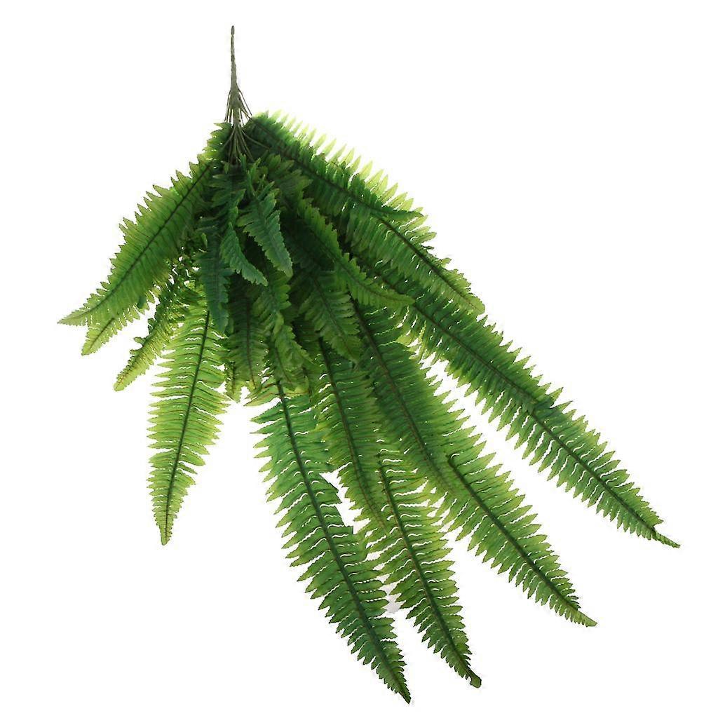 3x pianta artificiale vite felce rattan persiano, parete interna appesa sposa ghirlanda decoro, 95cm