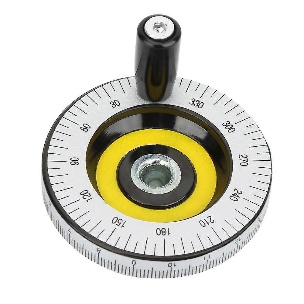 1pcs 80mm Solid Bakelite Hand Wheel Scale Handwheel Machinery Accessaries