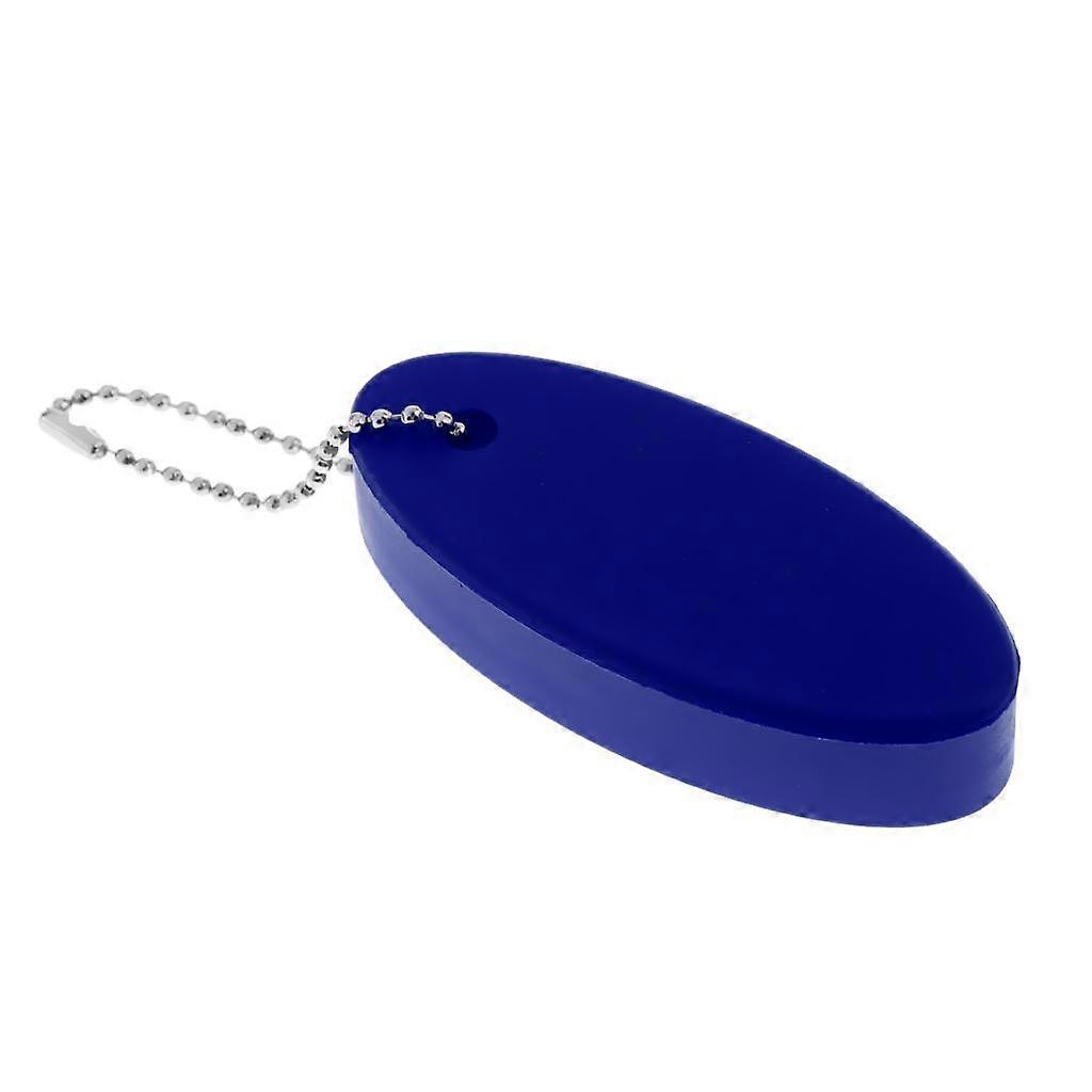 9x kevyt kelluva soikea avaimenperä vesipoijuva Key Marine Purjehdusvene Uinti Surf Beach Sport Key Float -avaimenperä kelluva avaimenperä