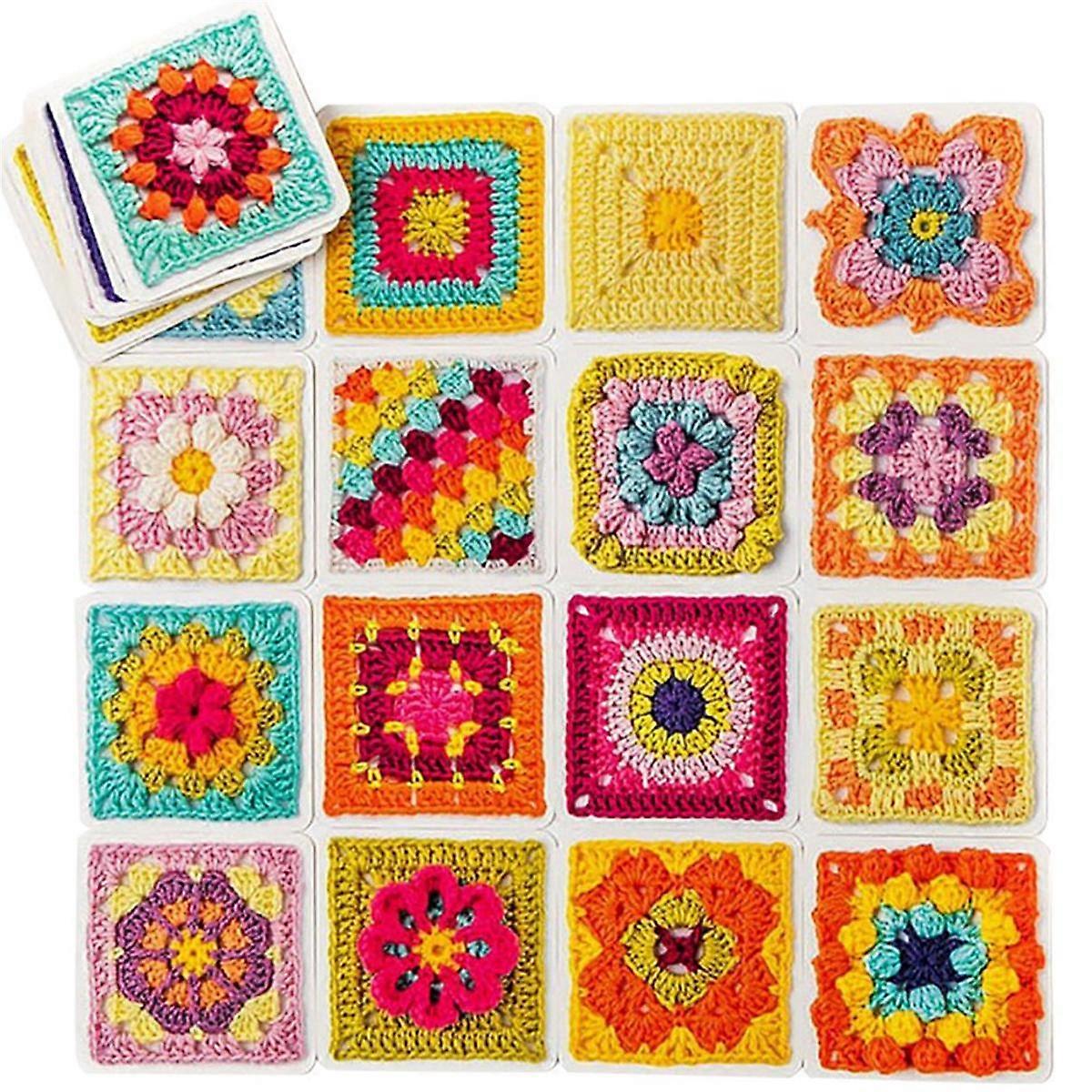 The Crochet Book - 50 Mix-and-Match , Crochet Pattern Card Decks, Fun Crochet Kits and Beautiful Crochet Blocks