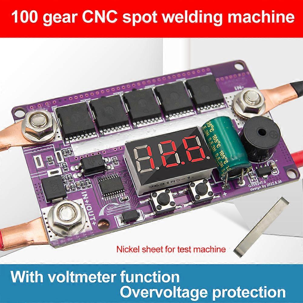 DIY Portable 12V Battery Energy Storage Spot Welding Machine PCB Circuit Board Welding Equipment Spot Welder Machine Accessory