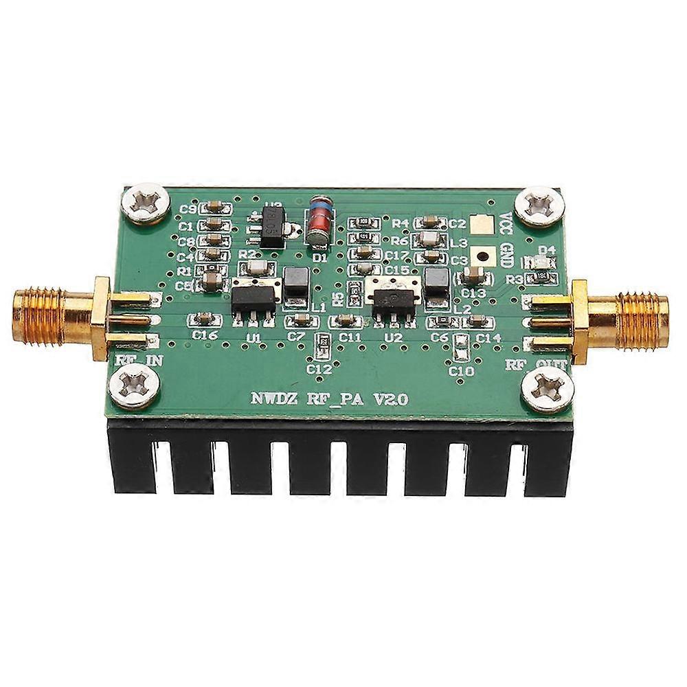 2MHz-700MHZ RF Power Amplifier Broadband Short Wave Amplifier for HF VHF UHF FM Transmitter Radio