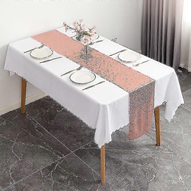Sequin Tablecloth, S Tablecloth For Outdoor Rat, Suitable For Wedding, , 1pc