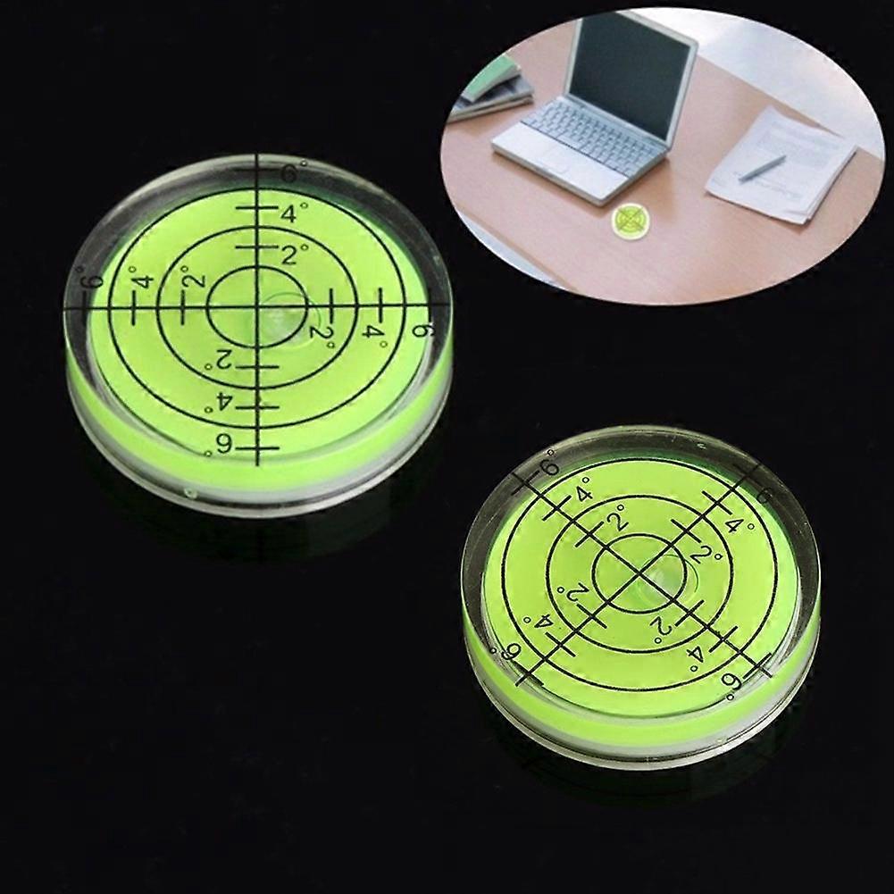 Universal Spirit Bubble level Degree Mark Circular Level Bubble for Measuring Tool Green Color