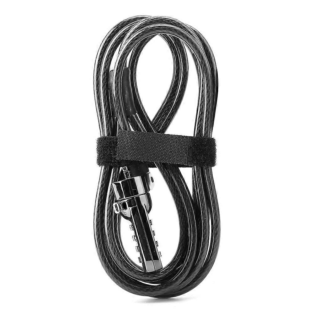 4 Digit Combination Computer Laptop Steel Wire Coded Lock Security Anti Theft Lock