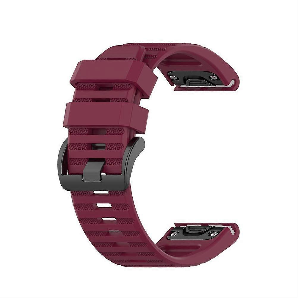 Replacement Silicone Straps for Fenix 7X 6X 6X PRO GPS Watch 26mm Quick Release with Tool