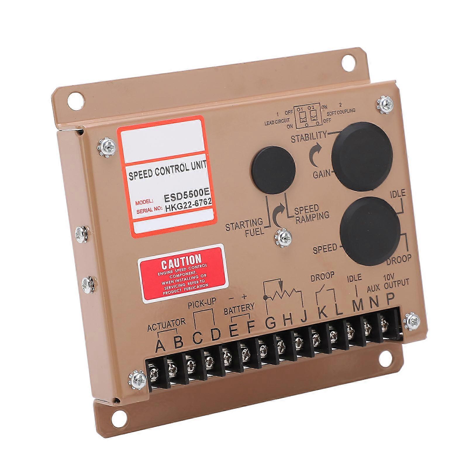 ESD5500E Diesel Generator Electronic Governor 12V 24VDC Speed Controller