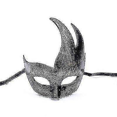 Halloween Masquerade Flame Mask