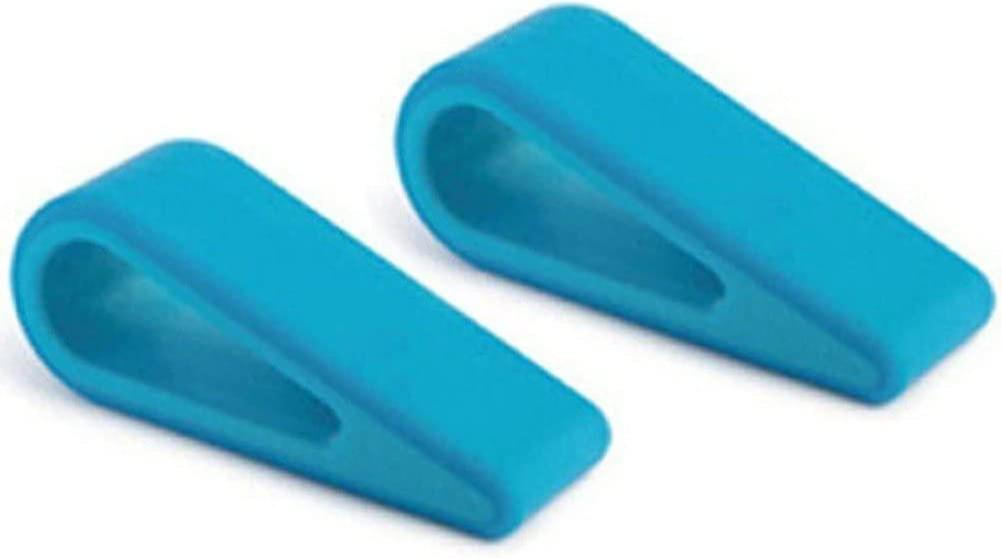 Laptop Stands Computer Notebook Keyboard Stands Anti-slip Silicone Kickstand Portable Desk Risers For Home Office (blue2pcs)