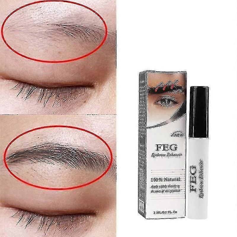 Fast Efficient Eyebrows Growth Serum Eyebrows Enhancer Gel Rising Growth Liquid Makeup Eyelash Longer Fuller Thicker Cosmetics