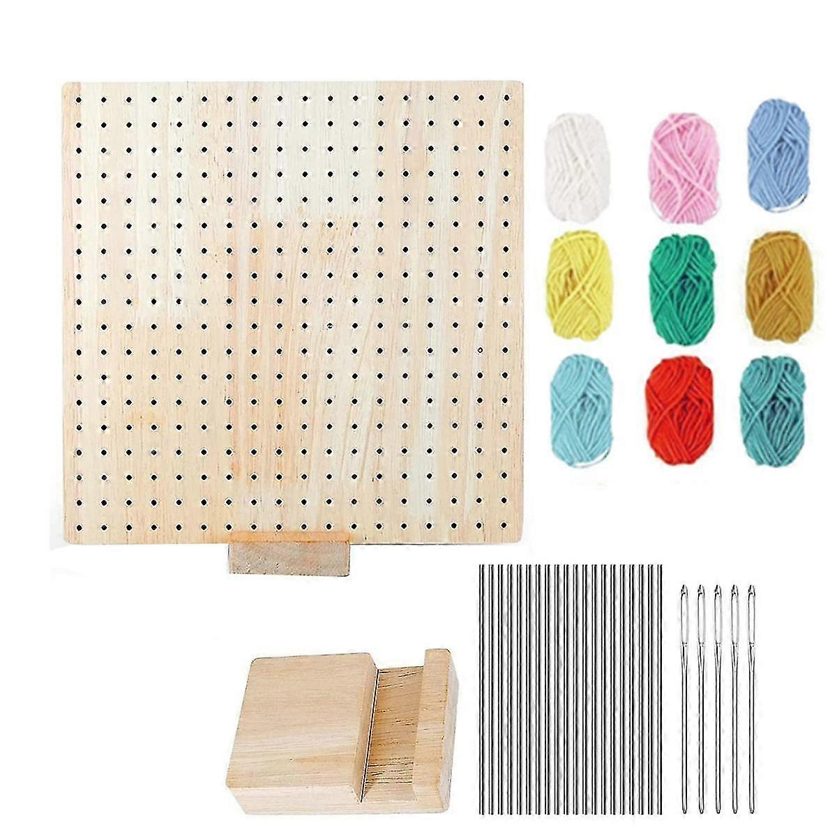 Deska blokująca dla Granny Square Blocking Board Szydełkowe Projekty Drewna I Szydełka - Blok szydełkowy