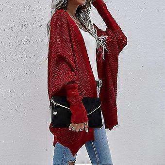 Damen Cardigan Aus Strick - Leichter Open Front Sweater Für Herbst Und Winter