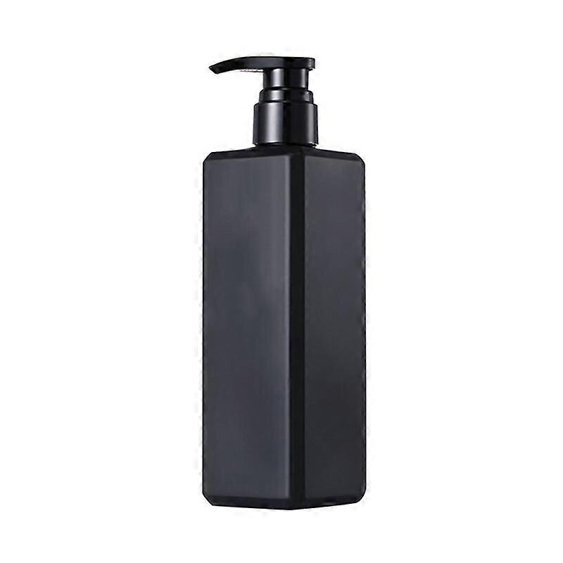 1/2/4pcs Bathroom Shower Soap Dispenser 500ml Plastic Bottle Pump Black Empty Liquid Container for Home Bathroom Supplies