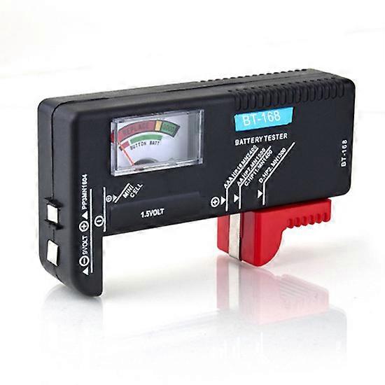 Battery Tester BT-168D AA/AAA/C/D/9V/1.5V Universal Button Cell Battery Voltage Tester