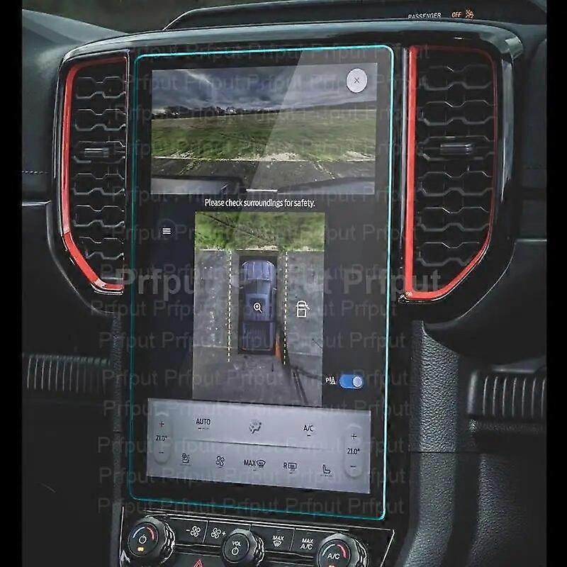 Tempered glass screen protector For Ford Ranger 2022 2023 Car infotainment GPS navigation film LCD screen Anti-scratch FilmVehicle Dashboard Accessori