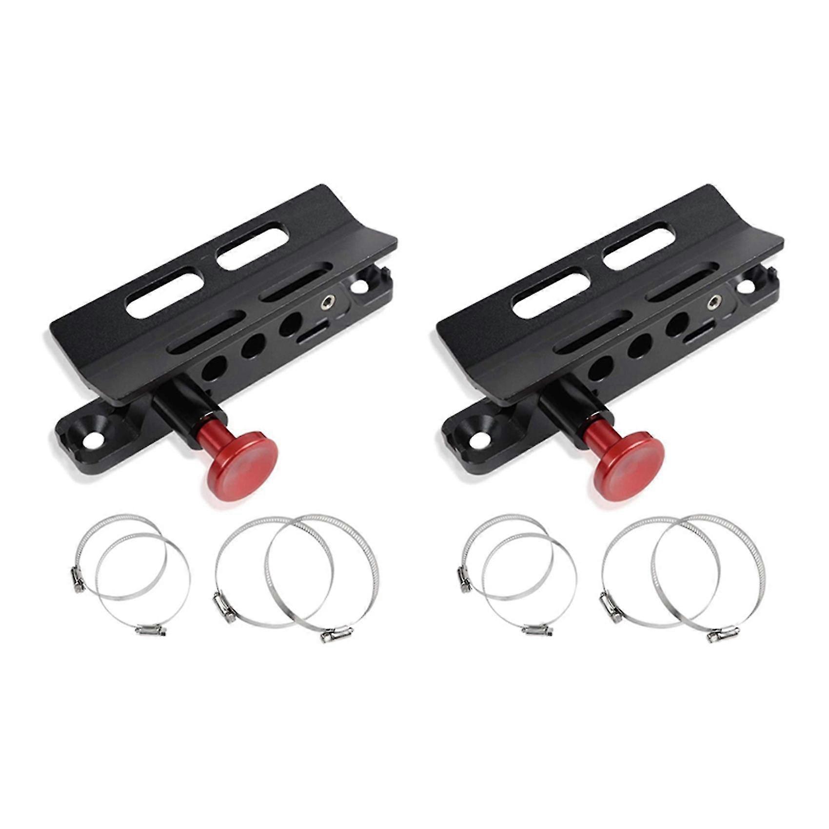 2x Universal Quick Release Roll Bar Fire Extinguisher Mount Bracket For Wrangler Polaris Rzr Can-am