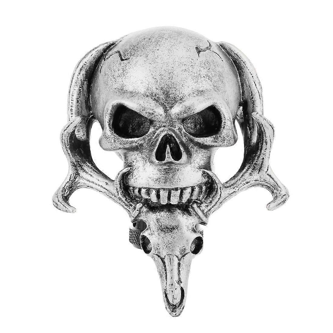 Universal Car Skull Double Heads Shift Knob