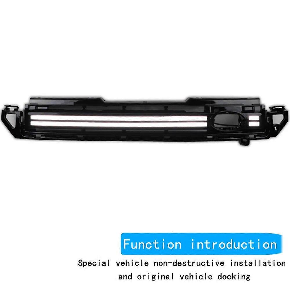 2PCS White LED Board Defender Daytime Running Light DRL For Land