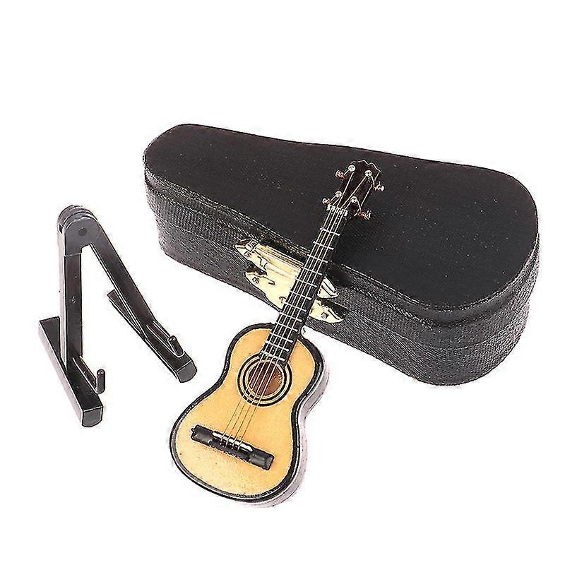 Mini Guitar Model Miniature Guitar Model Replica With Stand And Case Mini