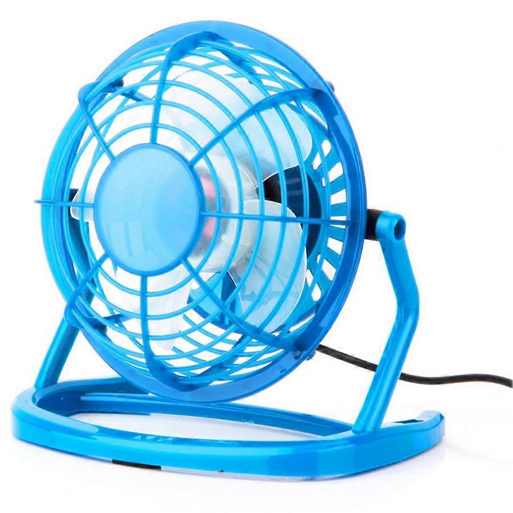 Portable Mini Cooler Cooling Key Switch Laptop Computer Mute Table Desk USB Fan