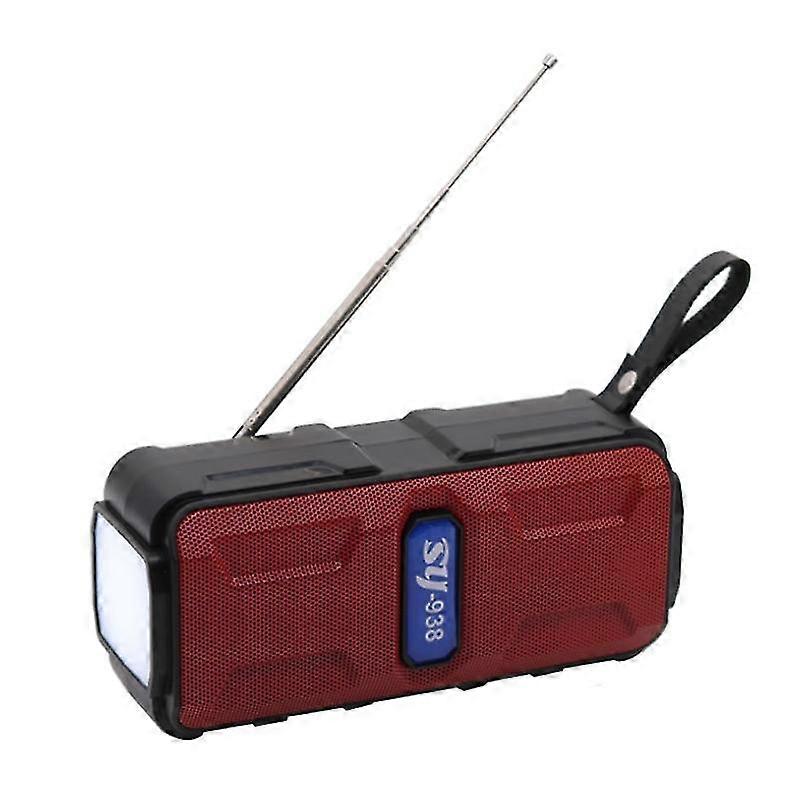 Solar Power Wireless Bluetooth-compatible 5.1 Speaker Stereo Bass Music Box Tf/u Disk