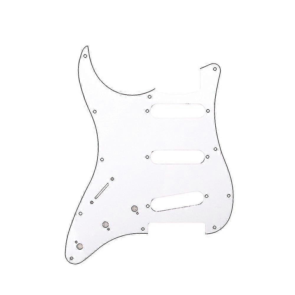 11 hål elektrisk gitarr pickguard kompatibel med St Style gitarrdelar