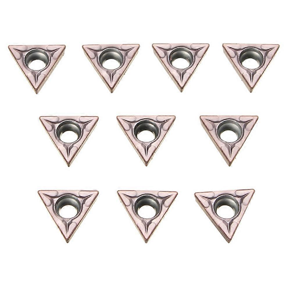 10Pcs High Toughness Carbide TCMT110204 VP15TF CNC Lathe Carbide Insert Blades JIKAIX