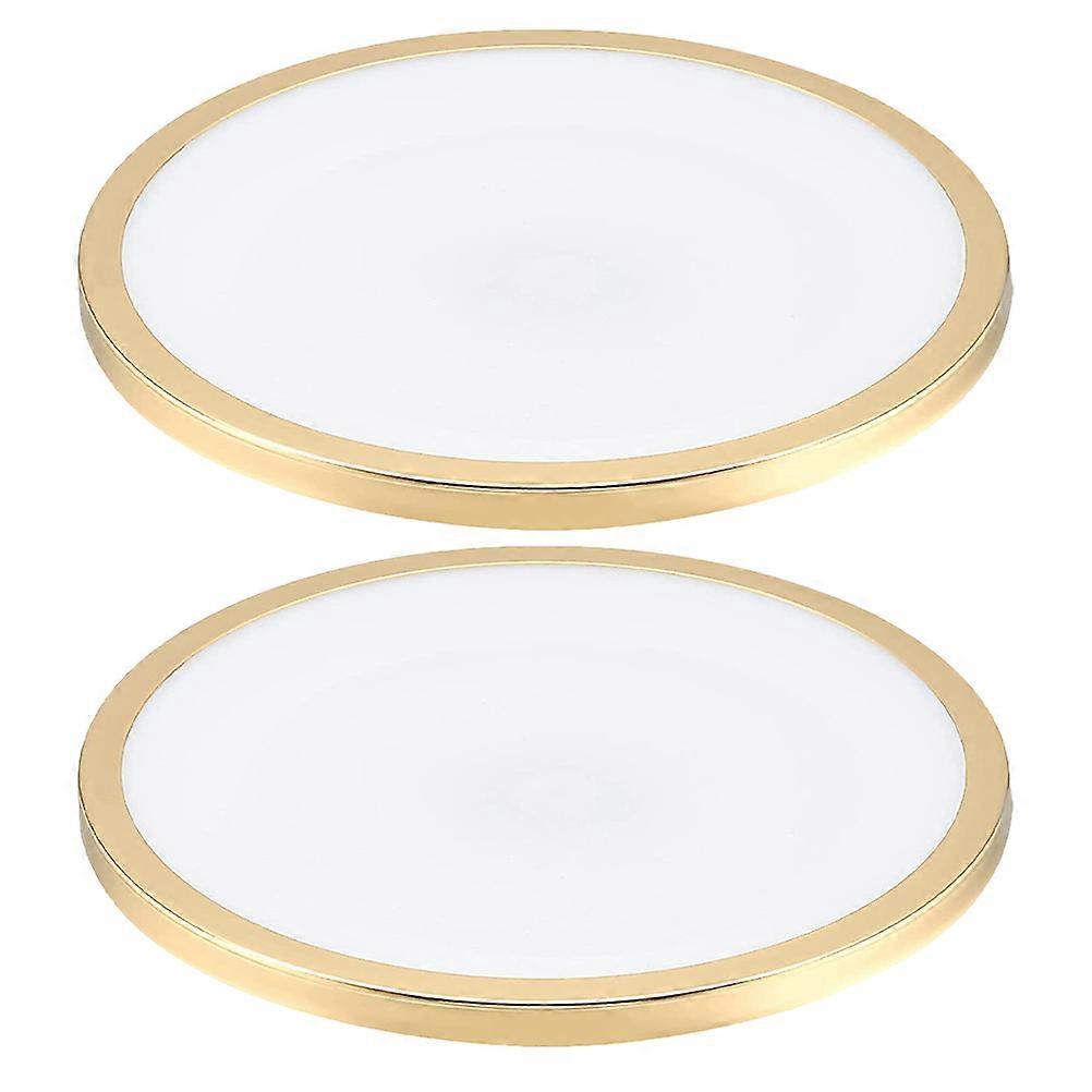 2Pcs Round Lampshade Diffuser Table Lamp Dust Cover Acrylic Board DIY Accessory