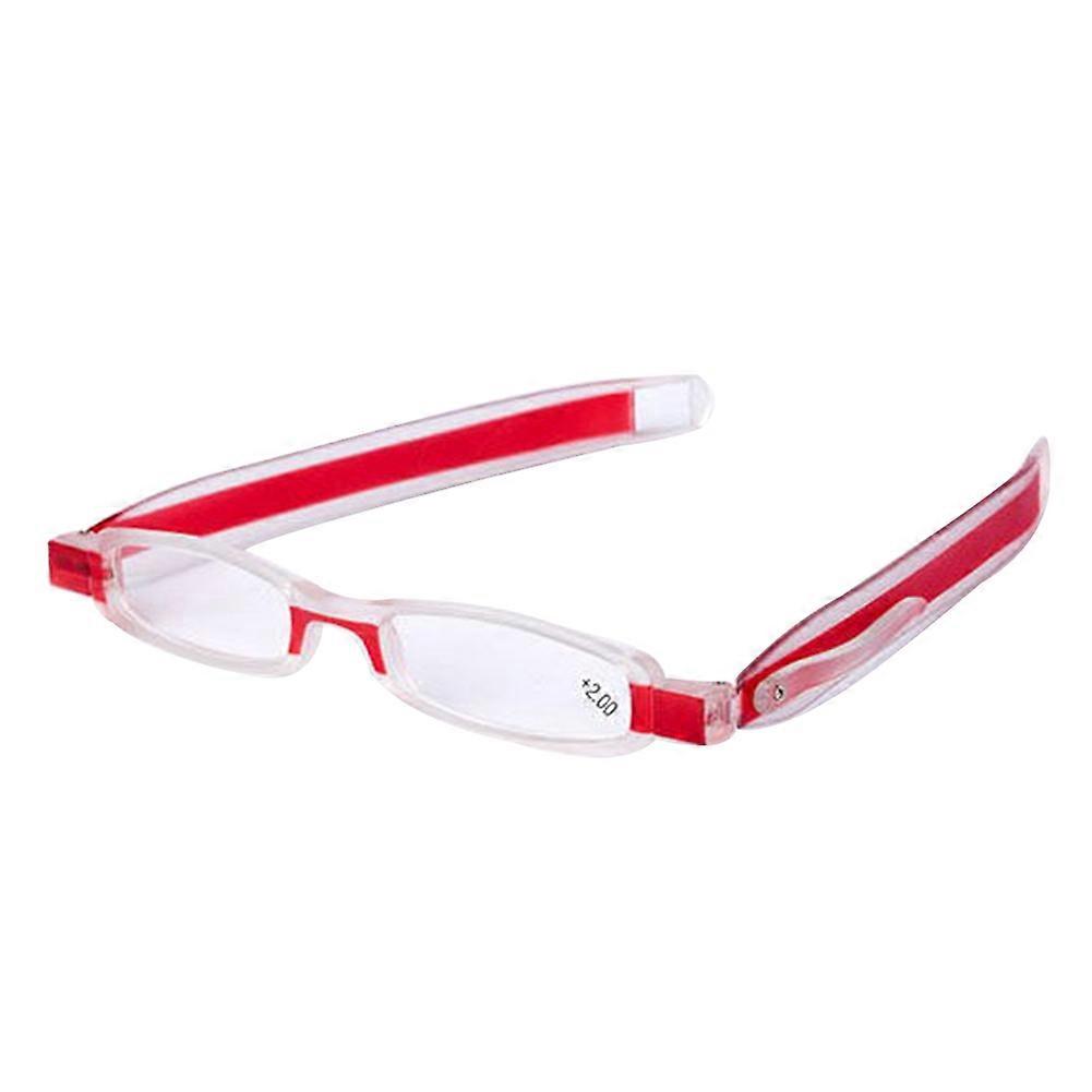 Lightweight 360 Degree Rotation Presbyopic Foldable Reading Glasses Eyewear