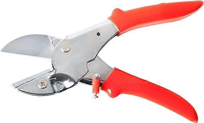 Non-slip garden pruning shears with safety lock